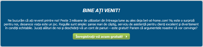 bet at home depunere minima bet at home depunere minima